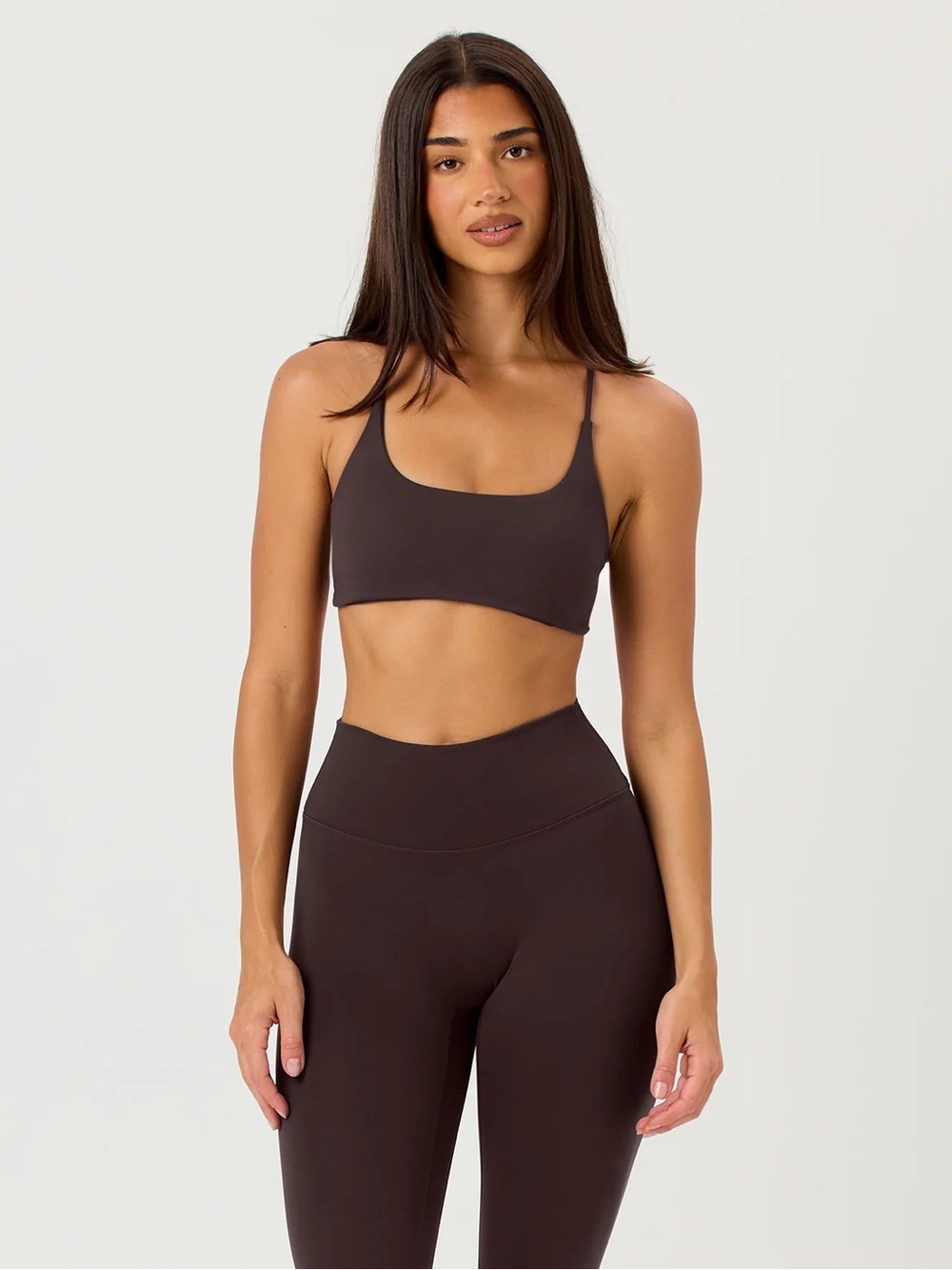 NWT CSB Serenity Lexi Crop XS in Espresso - Picture 2 of 9